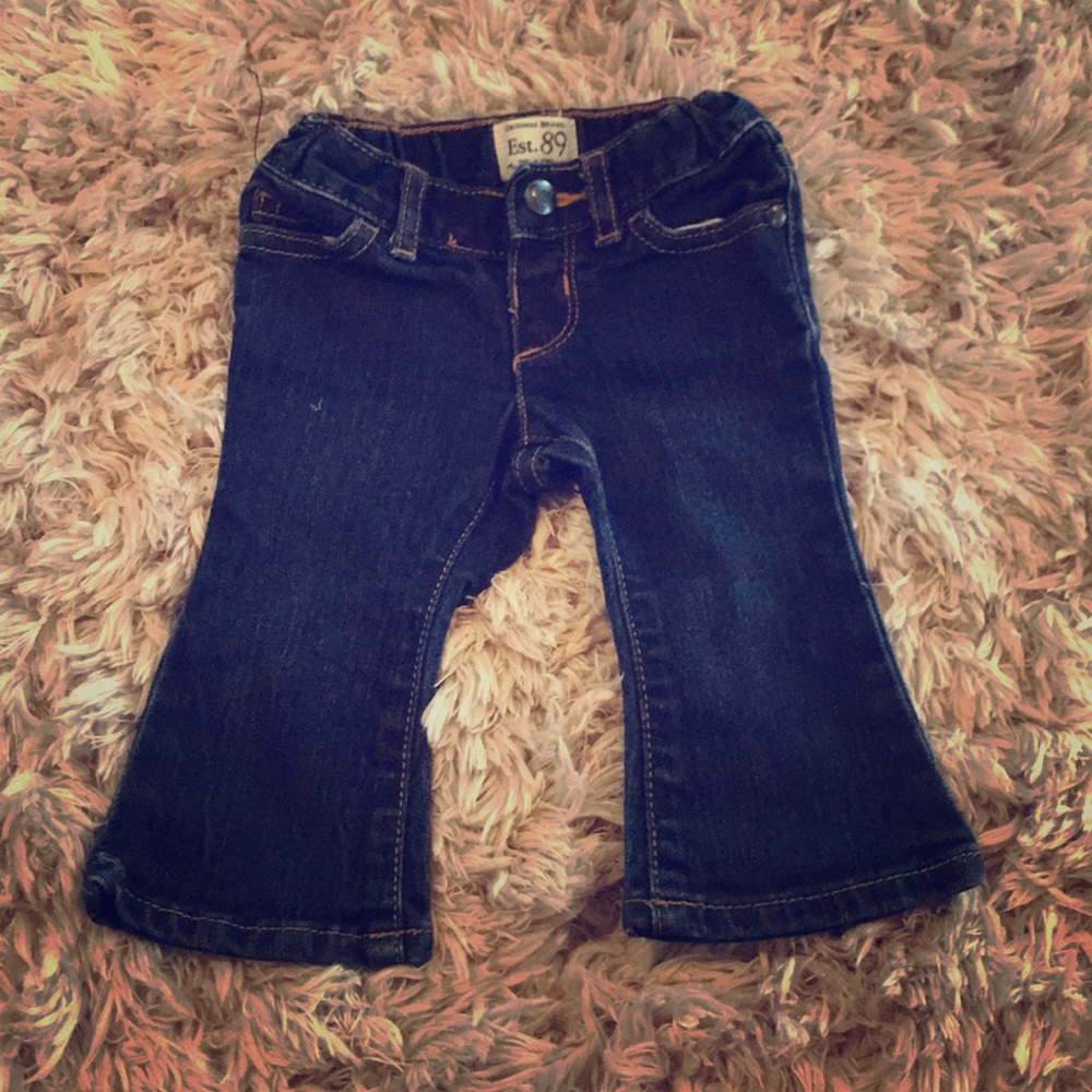 Girls blue jeans